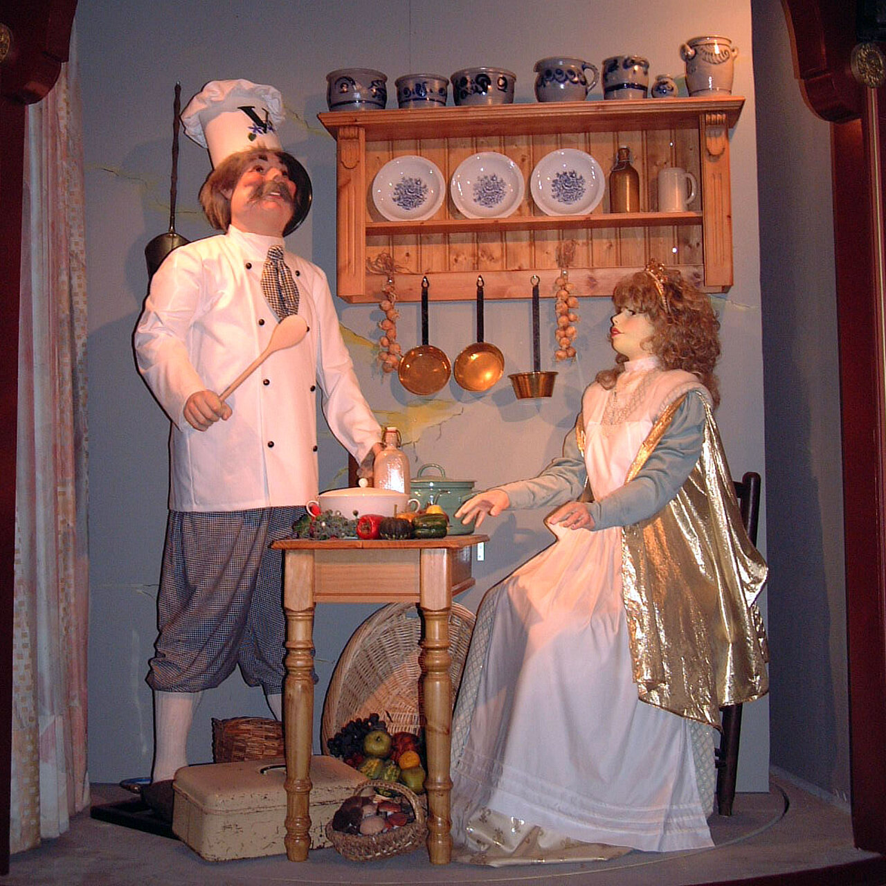 Prinses Violinde met de kok